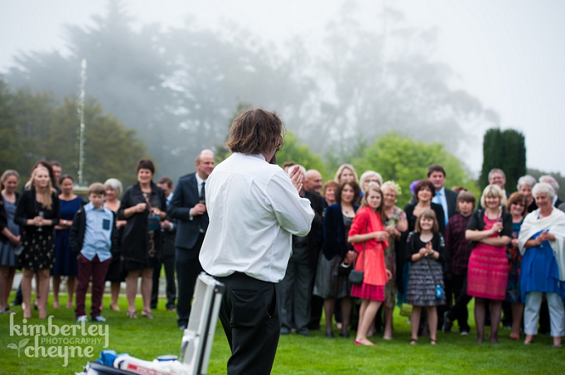 Magician at Wedding, Dunedin