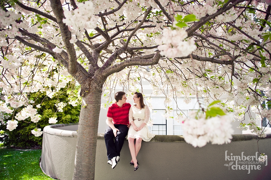 Spring engagement shoot, Dunedin
