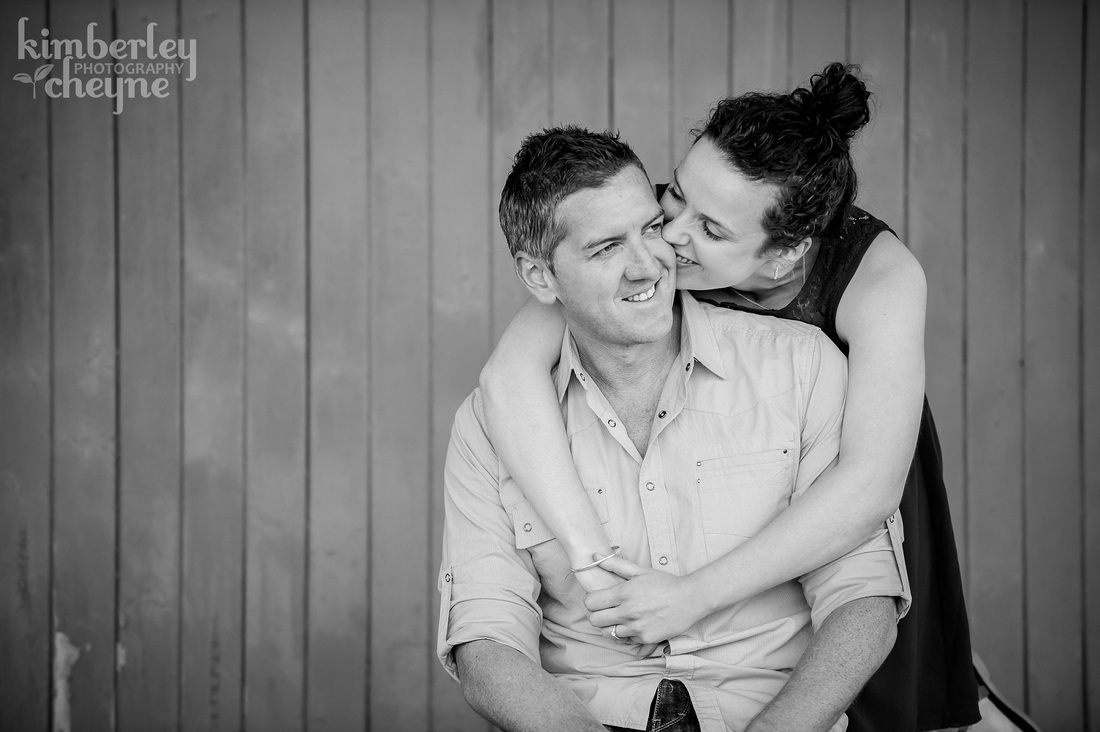 Invercargill Engagement, Happy Couple, Black and White Photography, Kimberley Cheyne Photography