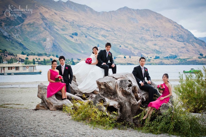Wanaka Lakefront, Wedding Photography