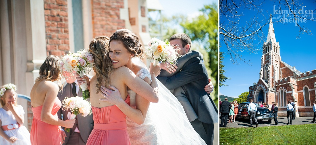 East Taieri Church, Dunedin, Wedding Photography, Bride, Wedding Flowers