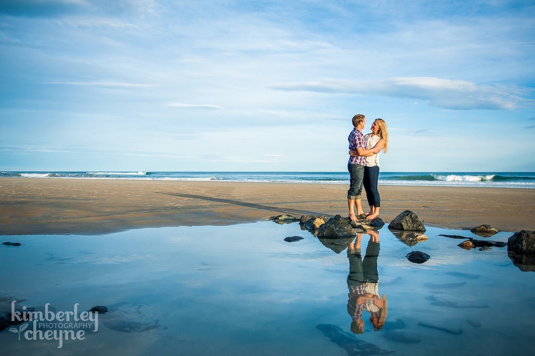 Engagement Photography, St Clair Beach, 